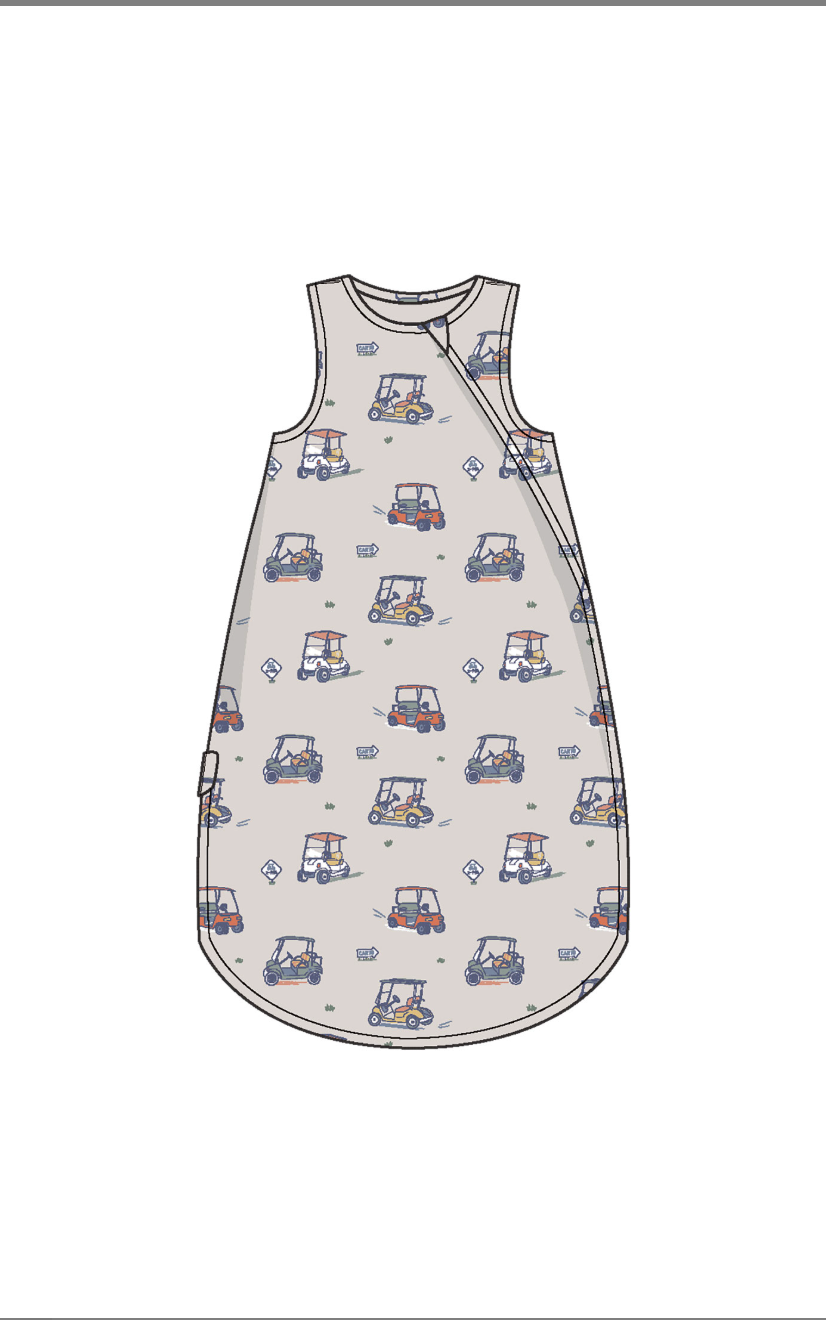 Zooming Golf Carts - Sleep Bag