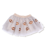 Varsity - Football Oatmeal - Tutu Skirt