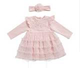 Little Me | 2pc Tutu Bodysuit With Headband Set