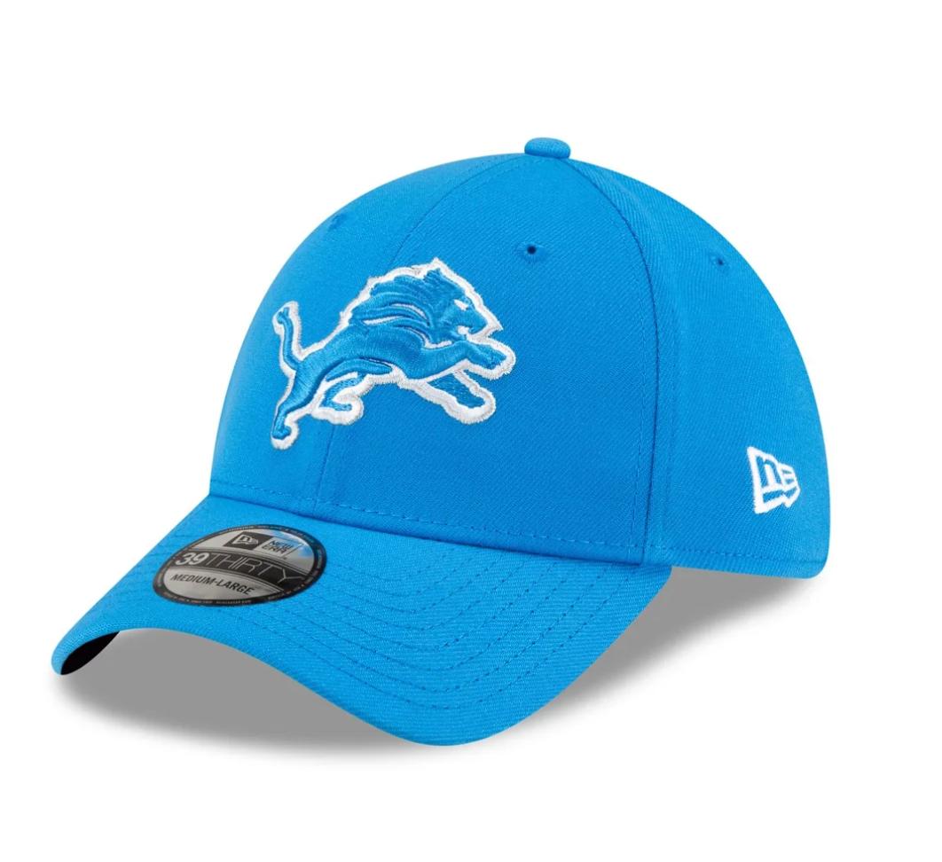 Detroit Lions | Team Classic Blue 39THIRTY Stretch Fit