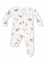 Farm Sounds - 2 Way Zipper Footie