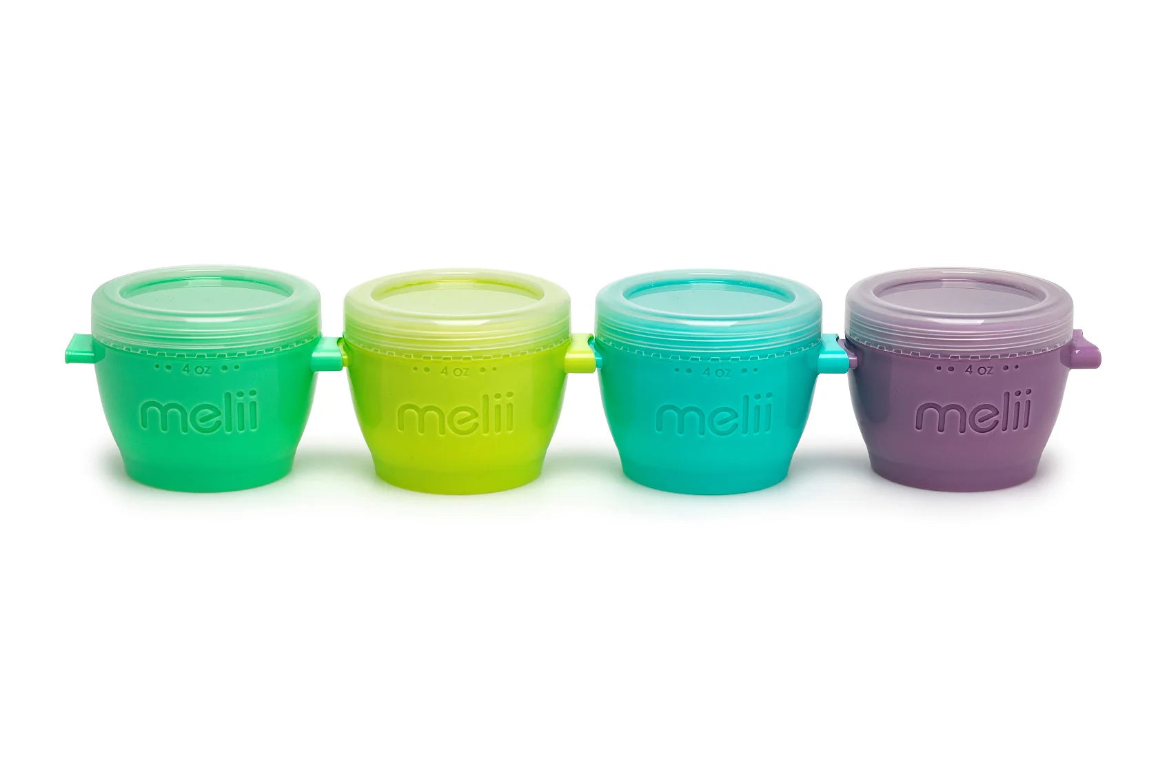 4oz Snap & Go Pods - 4 Freezer & Snack Containers