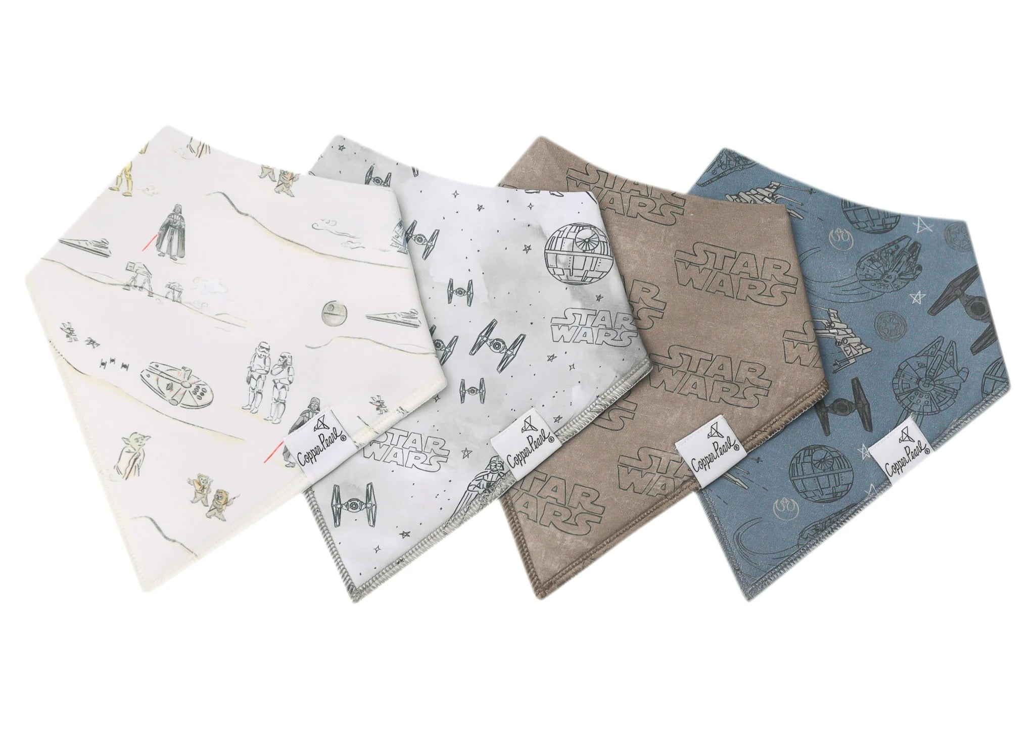Copper Pearl Tatooine™ Bandana Bib Set (4-Pack)