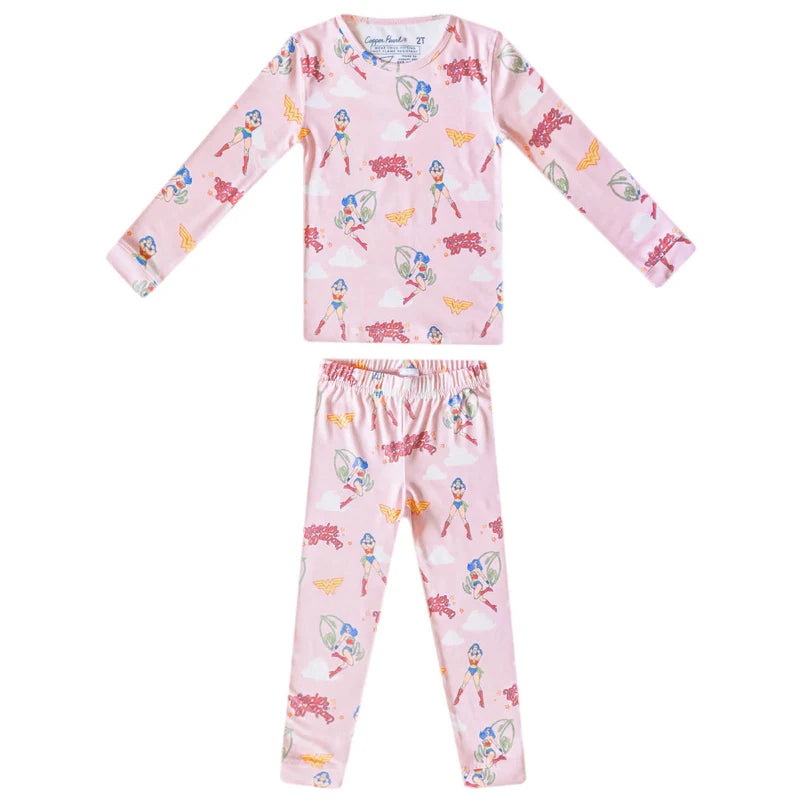 Wonder Woman™ 2 Piece Long Sleeve Pajama Set