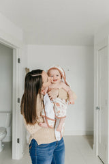 Copper Pearl Premium Baby Knit Hooded Towel - Ferra