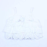 Eyelet Tiered Tank