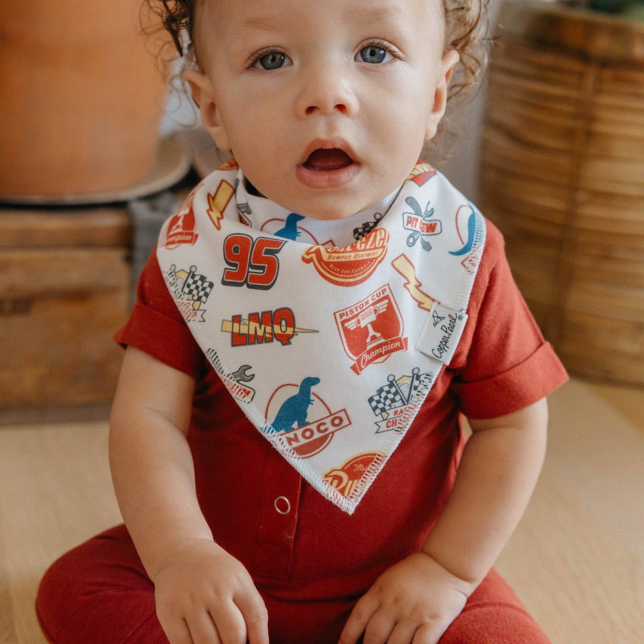 Copper Pearl Bandana Bibs - Disney Pixar Cars