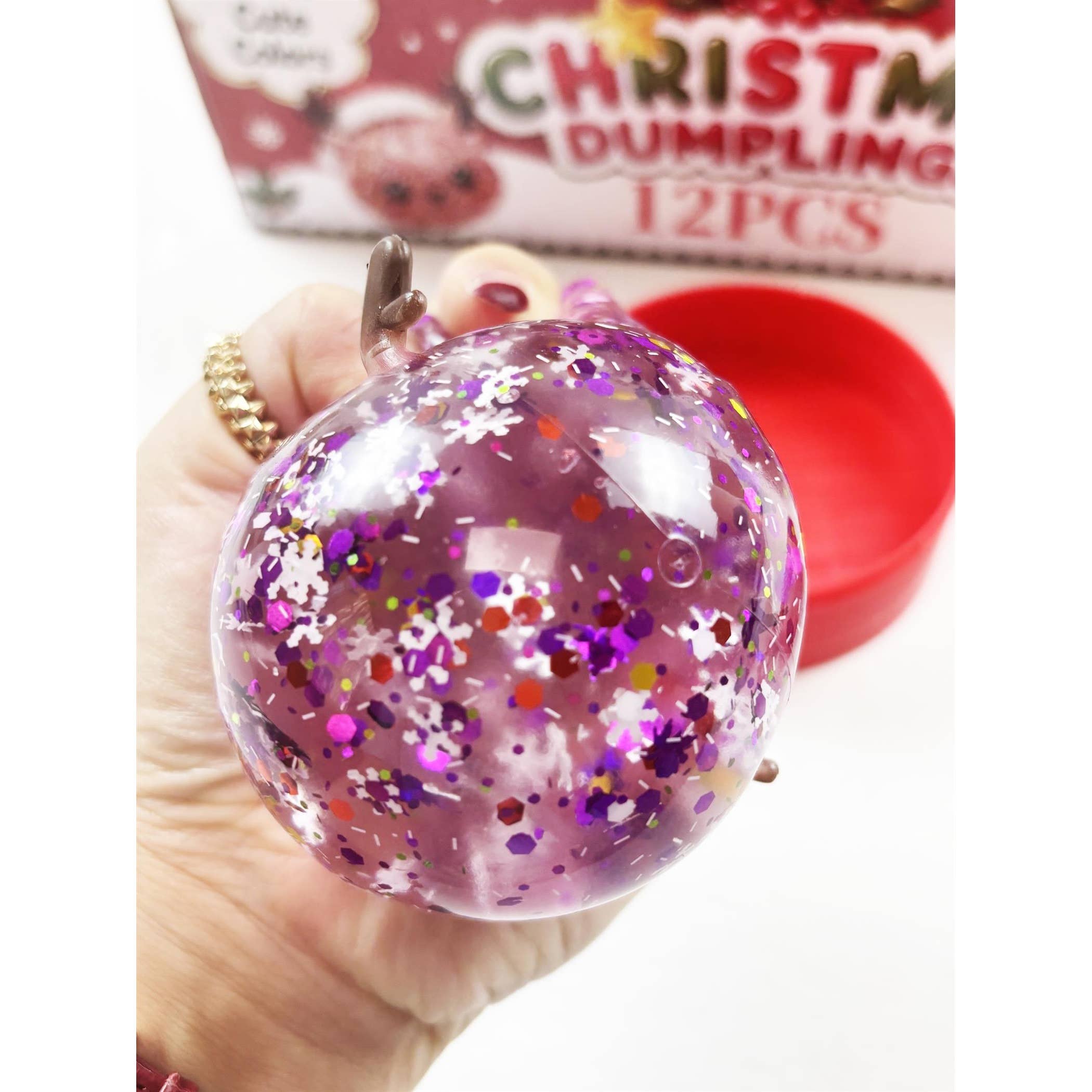 Christmas Reindeer Dumpling Squishy