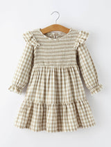 Smocked Ruffle Dress
