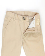 Boys Khaki Stretch Chino Pants