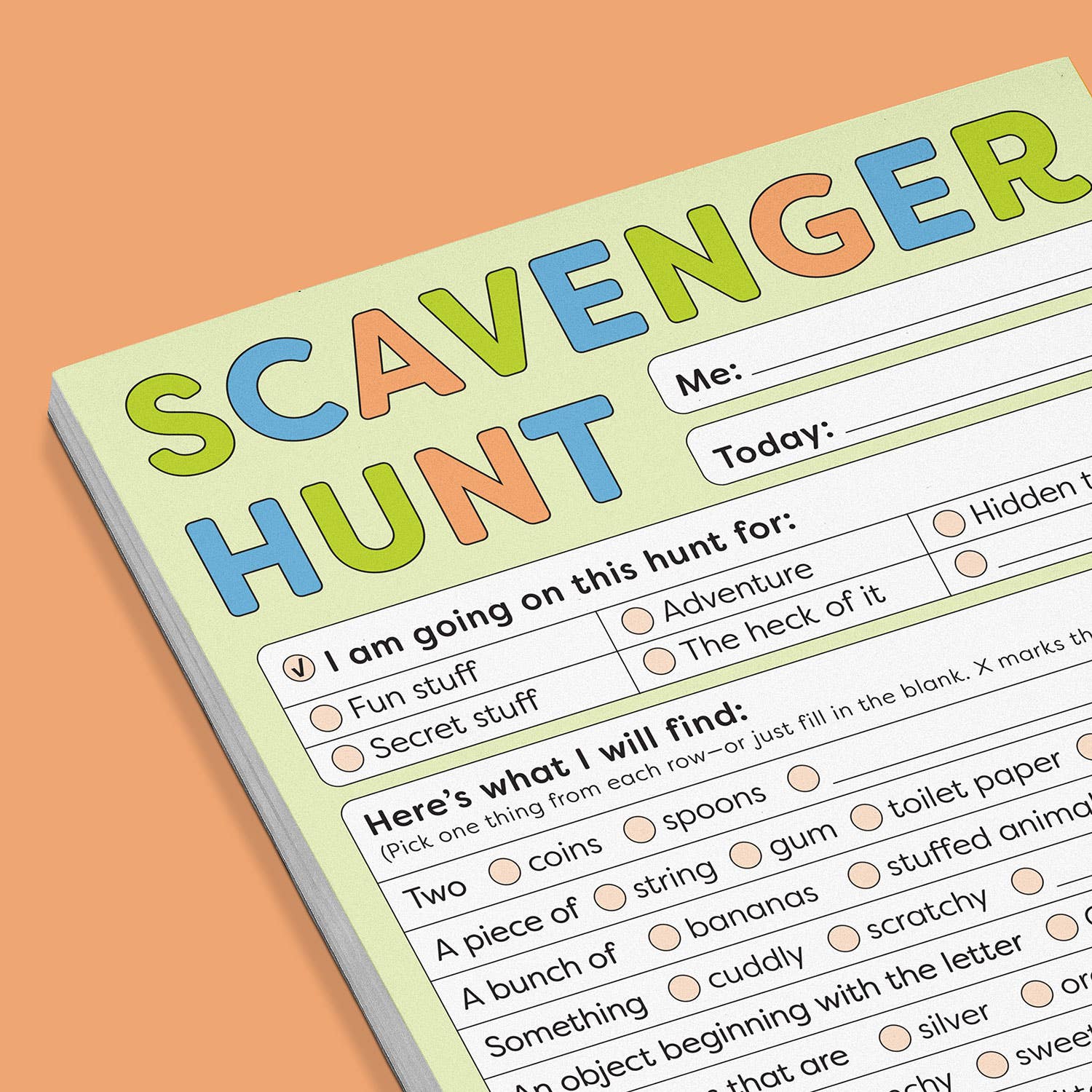 Knock Knock - Knock Knock Kids - Scavenger Hunt Playtime Pads