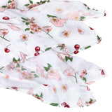 Michigan Baby Swaddle Blanket (Floral)