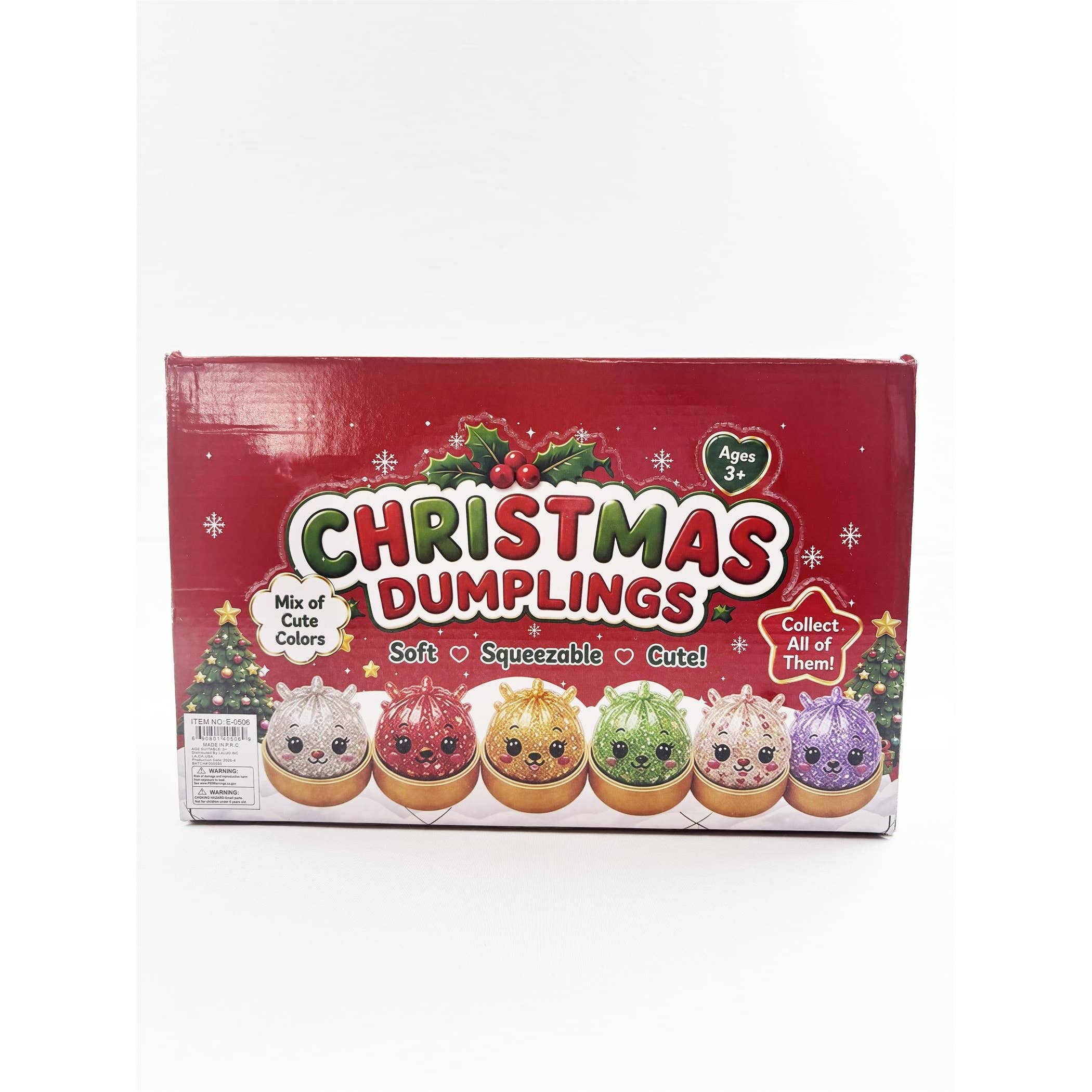 Christmas Reindeer Dumpling Squishy
