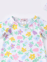 Daisy Tulip Baby Gown