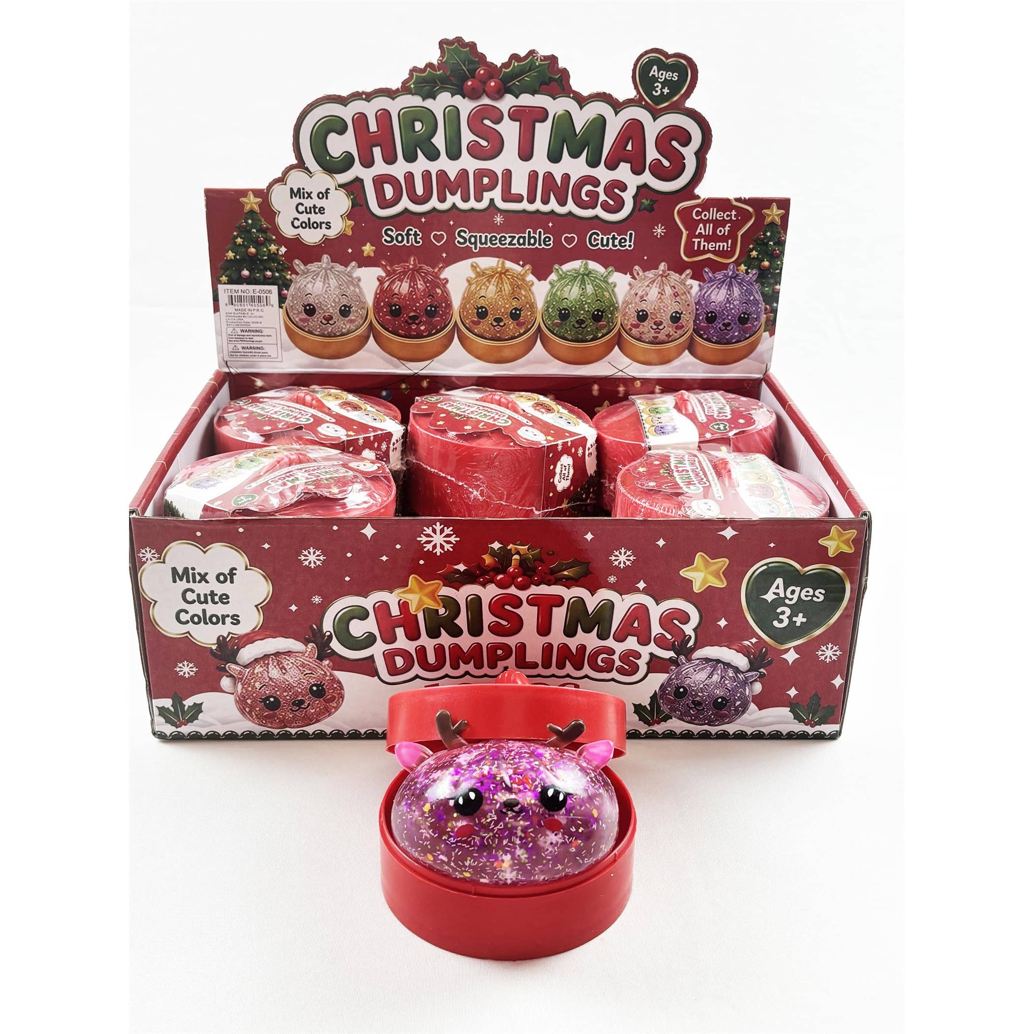 Christmas Reindeer Dumpling Squishy