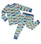 Vintage Cars Bamboo PJ Two Piece Set