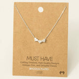 Three Dainty Hearts Necklace