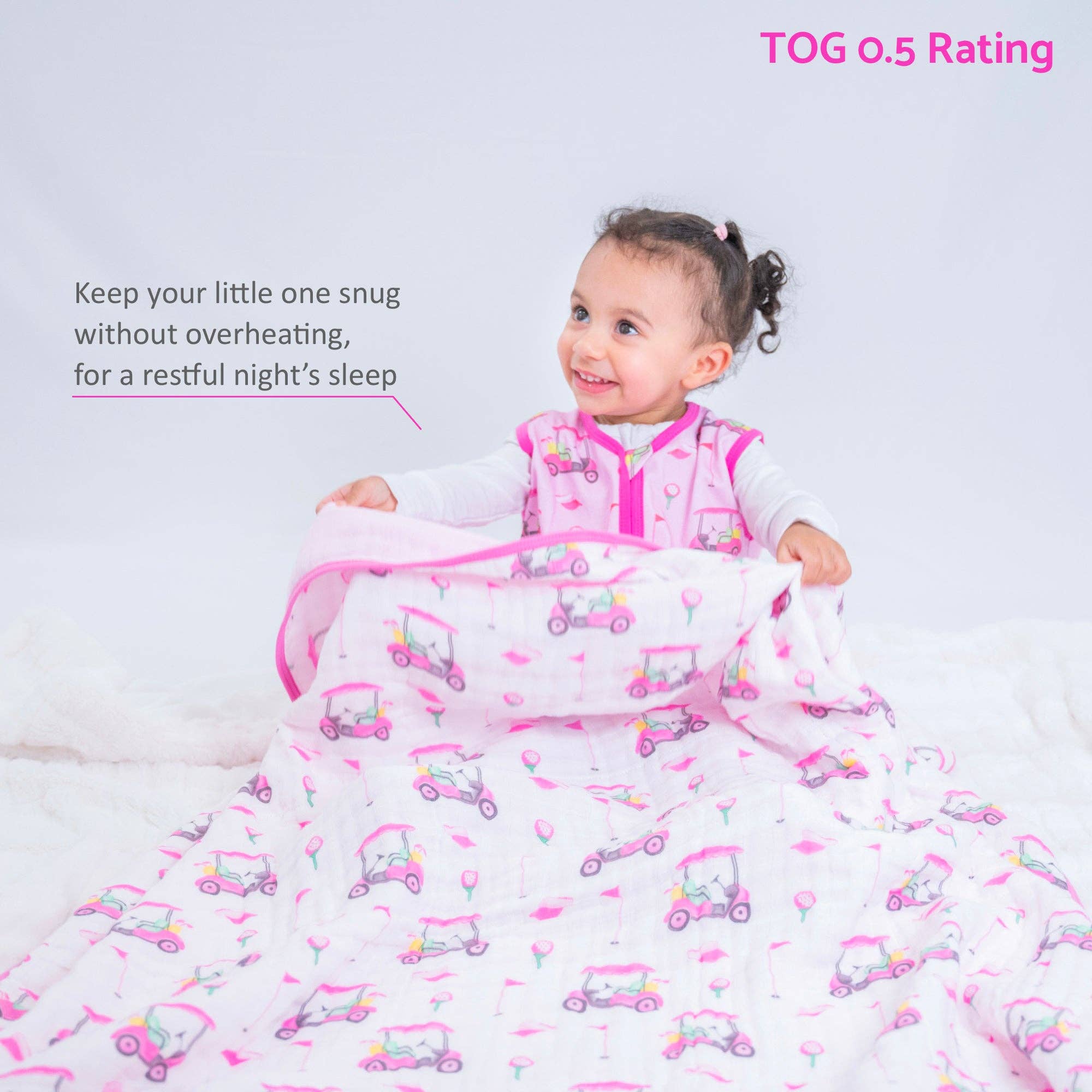 Little Miss Birdie Baby Sleep Sack, 100% Organic Cotton