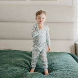 Copper Pearl 2pc Long Sleeve Pajama Set - Trout