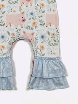 Piglet Petals Baby Romper