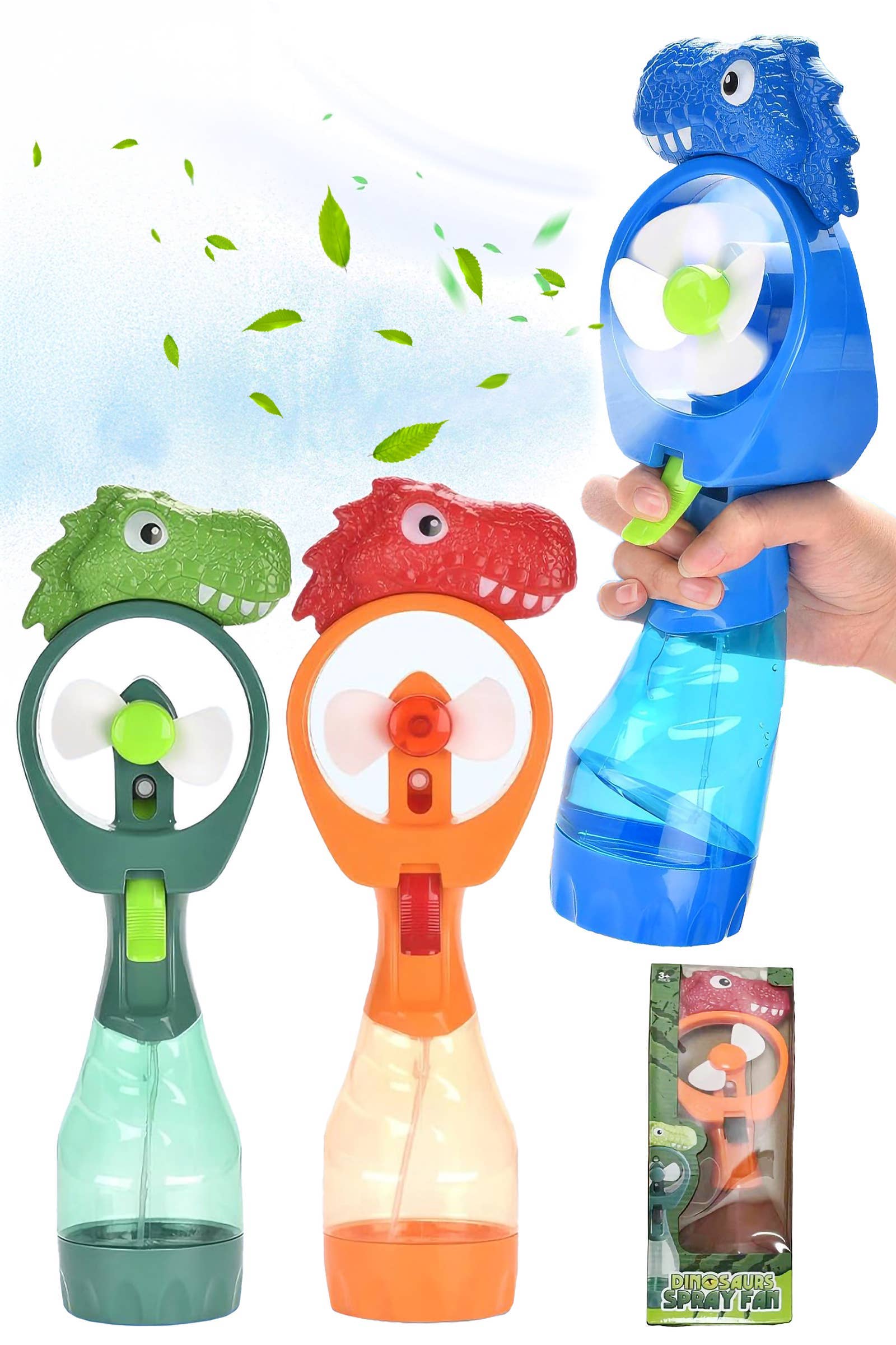 T-rex Dinosaur Water Spray Misting Electric Fan