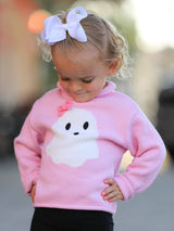 Ghost Bow Knit Sweater