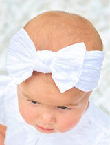Cable Knit Bow Headbands
