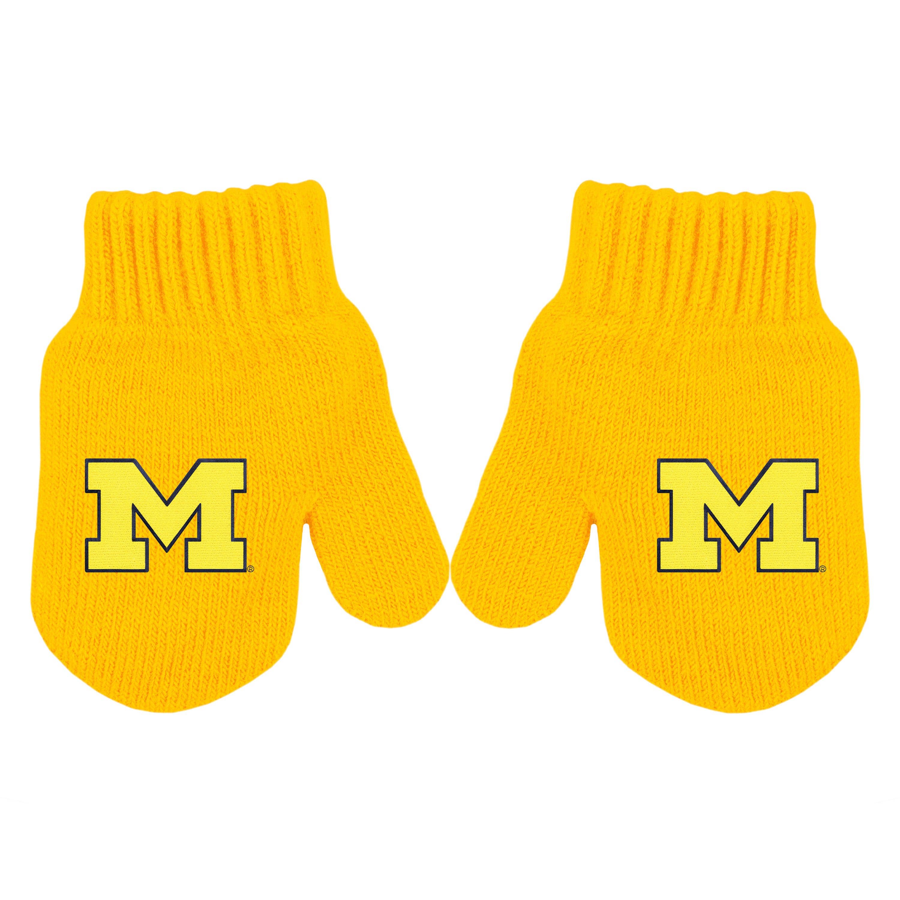 Michigan Wolverines Infant and Toddler Winter Mittens