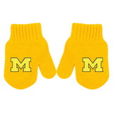 Michigan Wolverines Infant and Toddler Winter Mittens