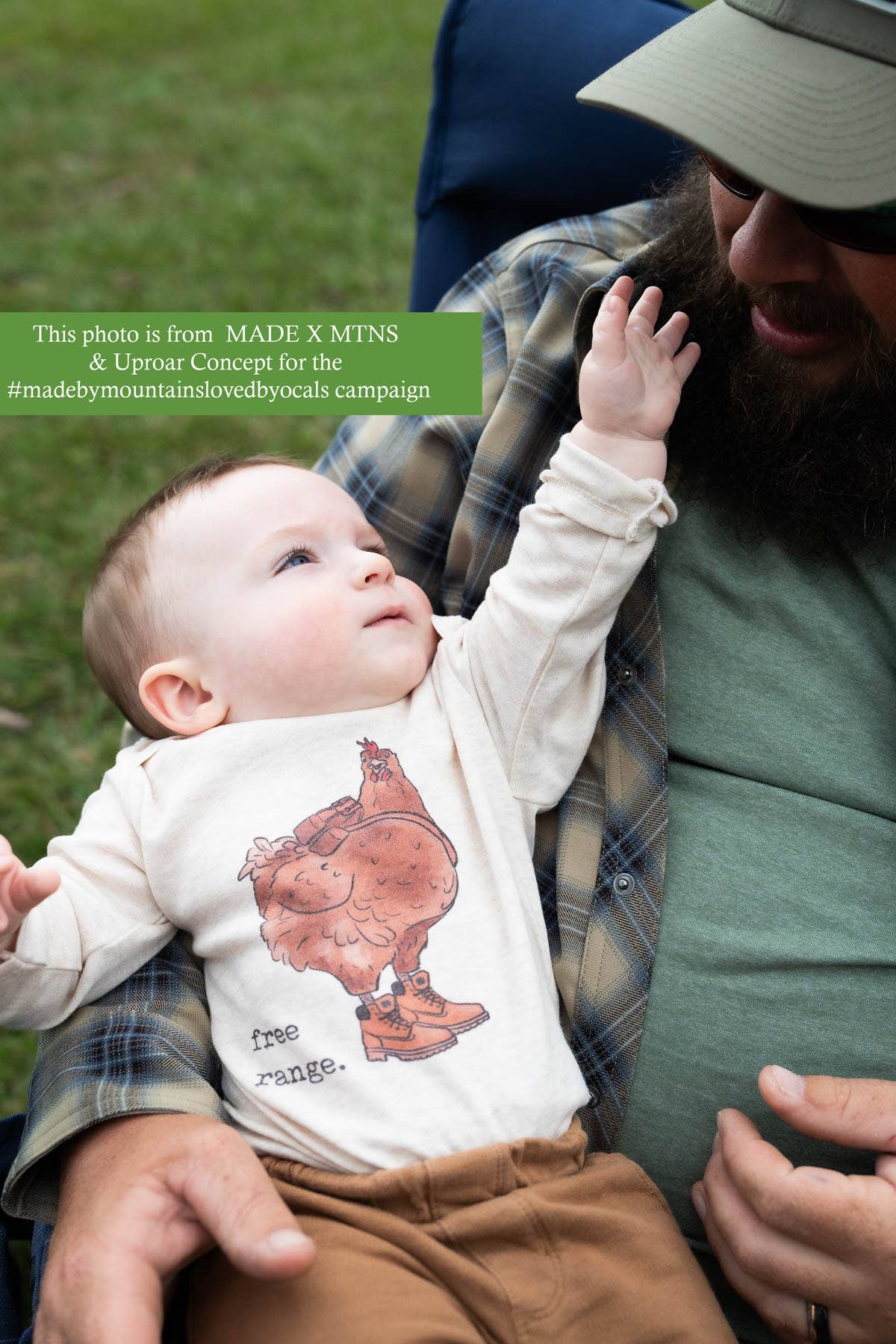 "Free Range" Chicken Onesie