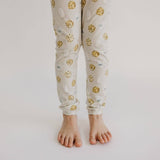 2pc Long Sleeve Pajama Set - Chip