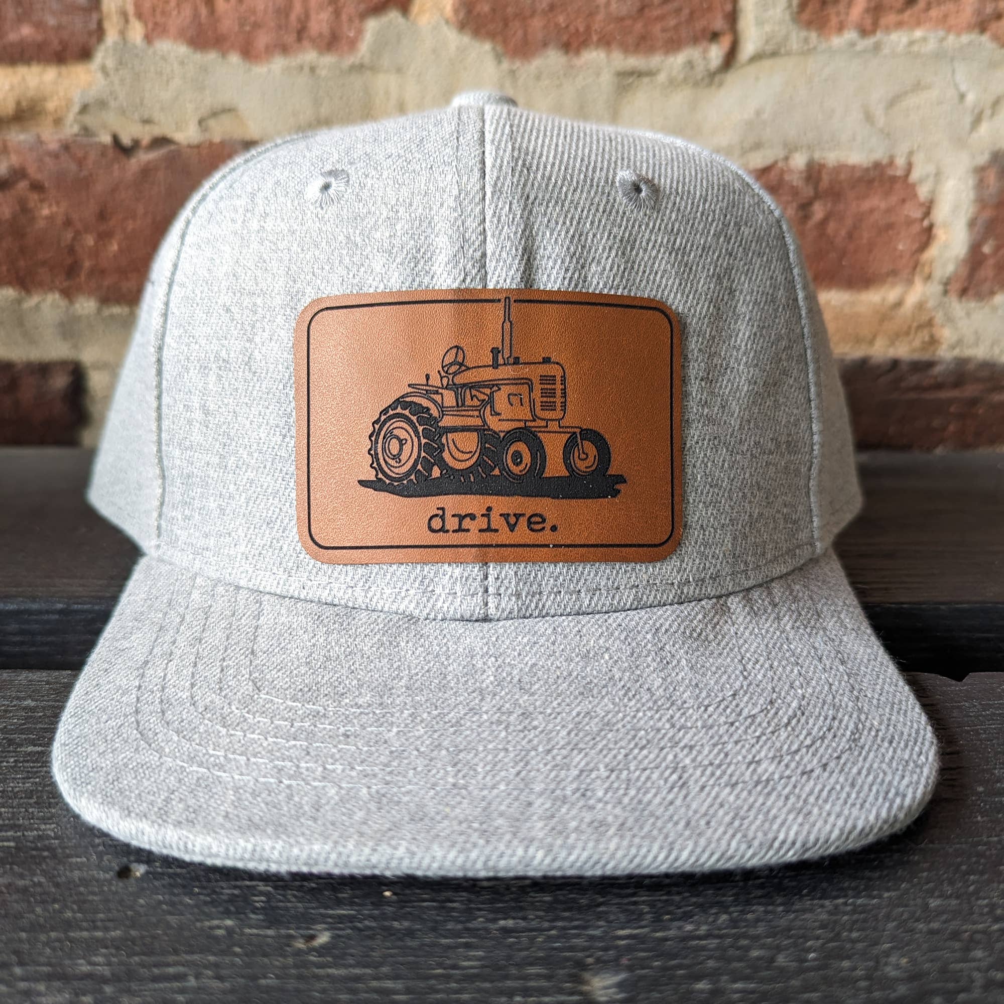 Drive Tractor Trucker Hat