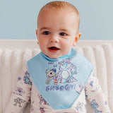 4 Pack Baby Bandana Bibs - Monsters, Inc. Medley