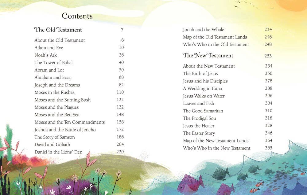 Illustrated Bible Stories : Usborne