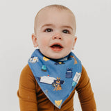 4 Pack Baby Bandana Bibs - Police Officer