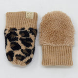 Baby Mitten - Leopard - Latte