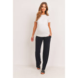 Straight Leg Maternity Terry Lounge Pants
