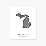 Michigan - Everyday Art Print