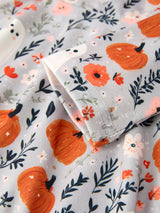 Halloween Pumpkin Ghost Twirl Dress
