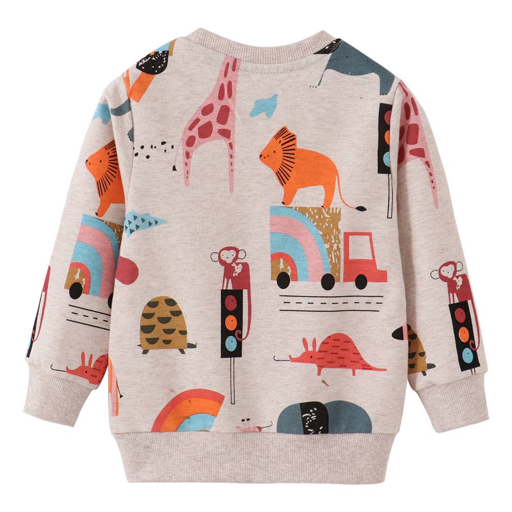 Find Peaks | Crew Sweatshirt - Animals