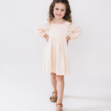 Muslin Puffed Sleeve Mommy & Me Dress - Child