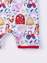 Hay Farm Boy Romper