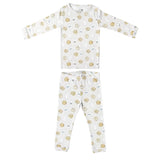 2pc Long Sleeve Pajama Set - Chip
