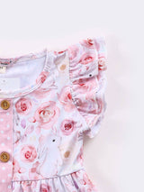 Bunny Blooms Girls Dress