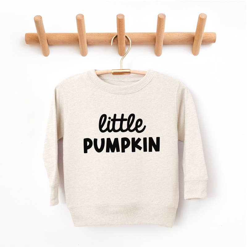 Little Pumpkin Toddler Sweatshirt