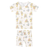 2pc Short Sleeve Pajama Set - Hunny