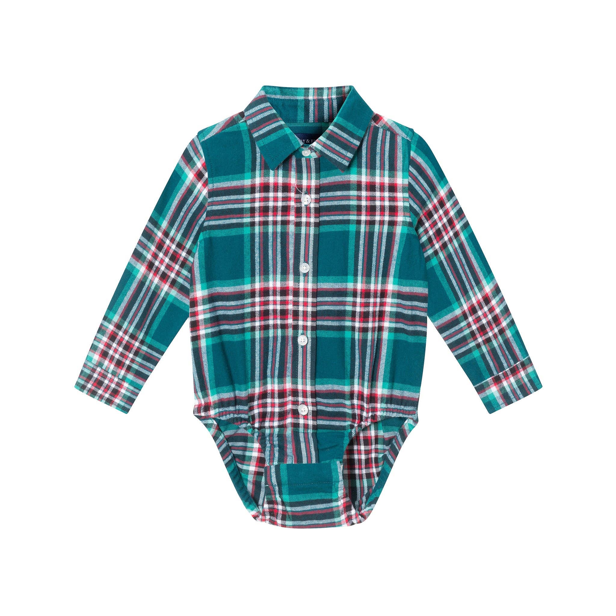 Infant Buttondown & Sweater Vest Set Christmas Holiday