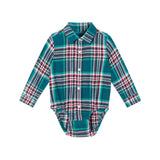 Infant Buttondown & Sweater Vest Set Christmas Holiday