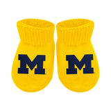 Michigan Wolverines Newborn Bootie Sock