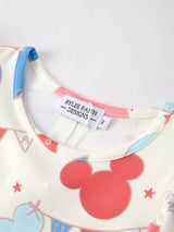 Flag Print Girls Dress